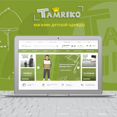 Продвижение сайта Tamrikoshop.com