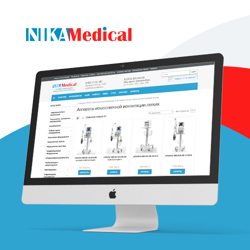 Продвижение сайта Nika-medical.ru